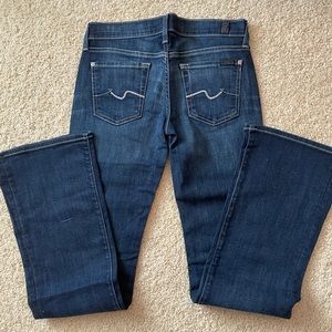 7 For All Mankind Bootcut Jeans Size 24